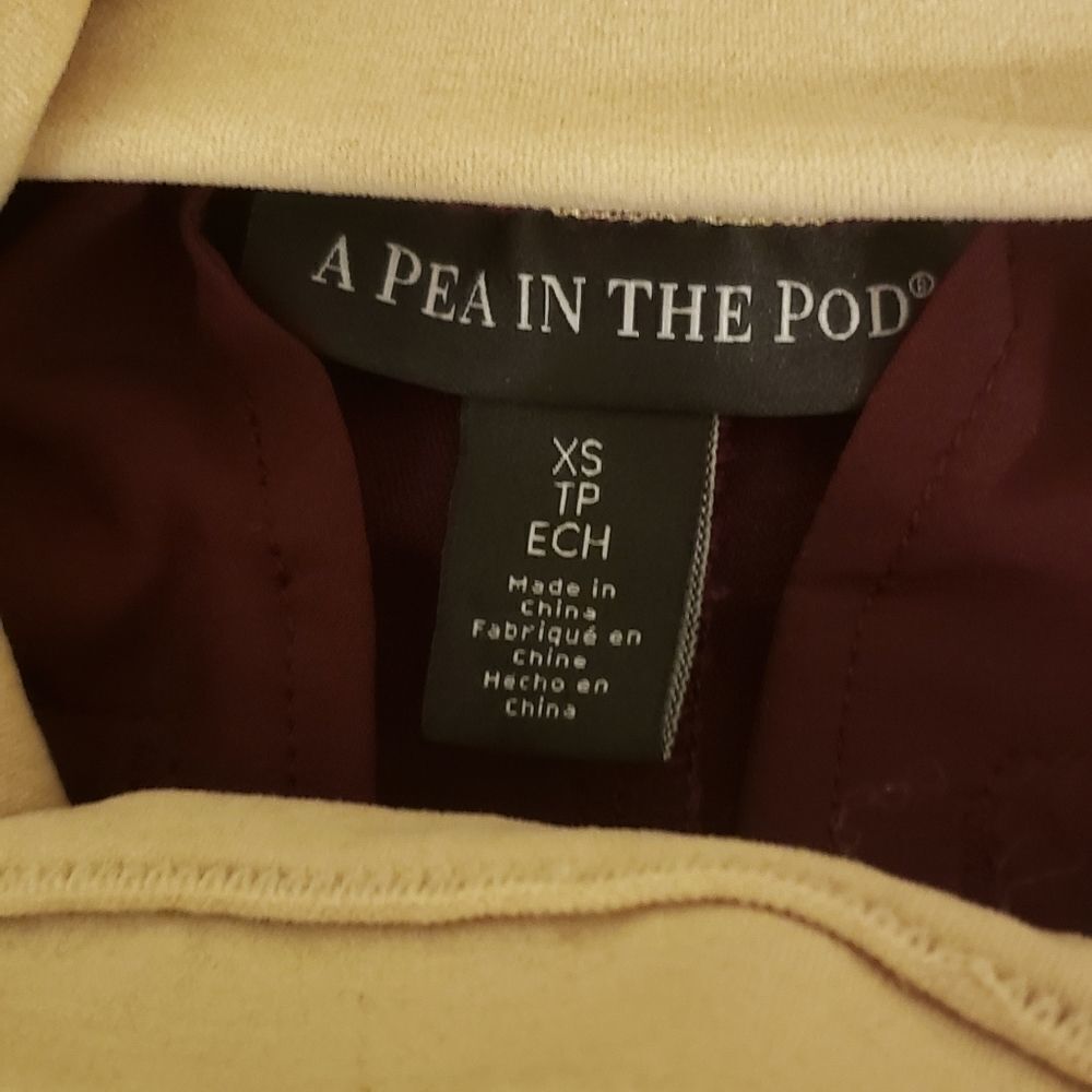 A Pea In A Pod Maternity Dressy Leggings Size Xs — image 4 of 7